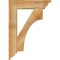 Ekena Millwork Westlake Traditional Rough Sawn Bracket, Western Red Cedar, 4"W x 20"D x 28"H BKT04X20X28WTL01RWR - alternate 4